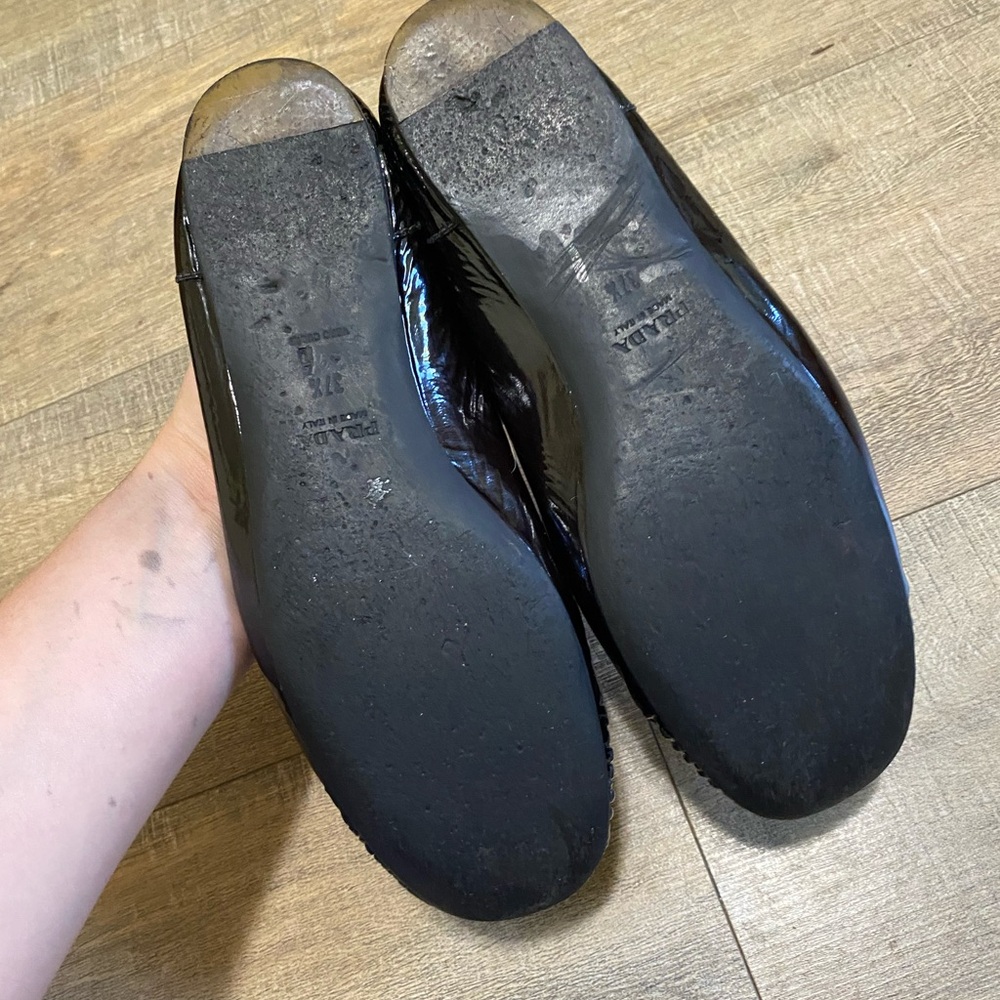 Prada Patent Leather Loafers Black - image 5